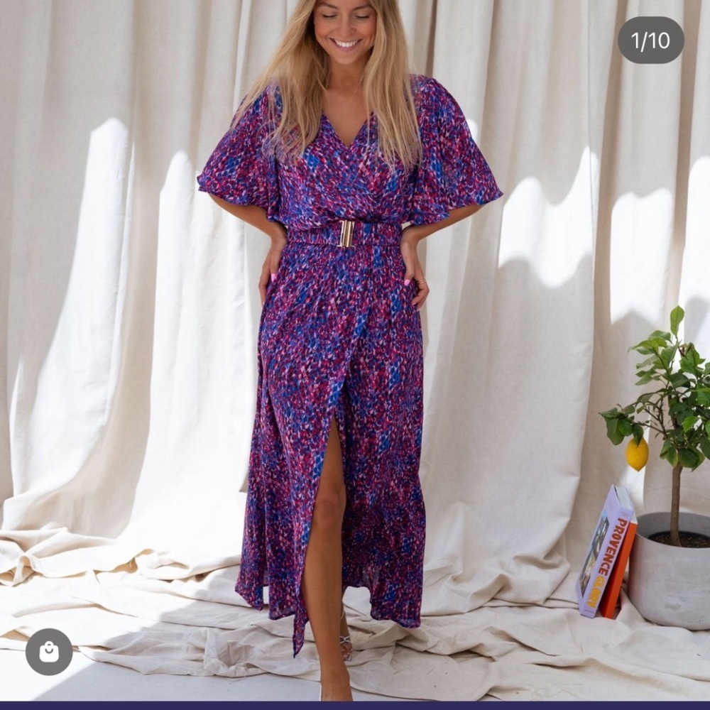 Multi colored maxi dress